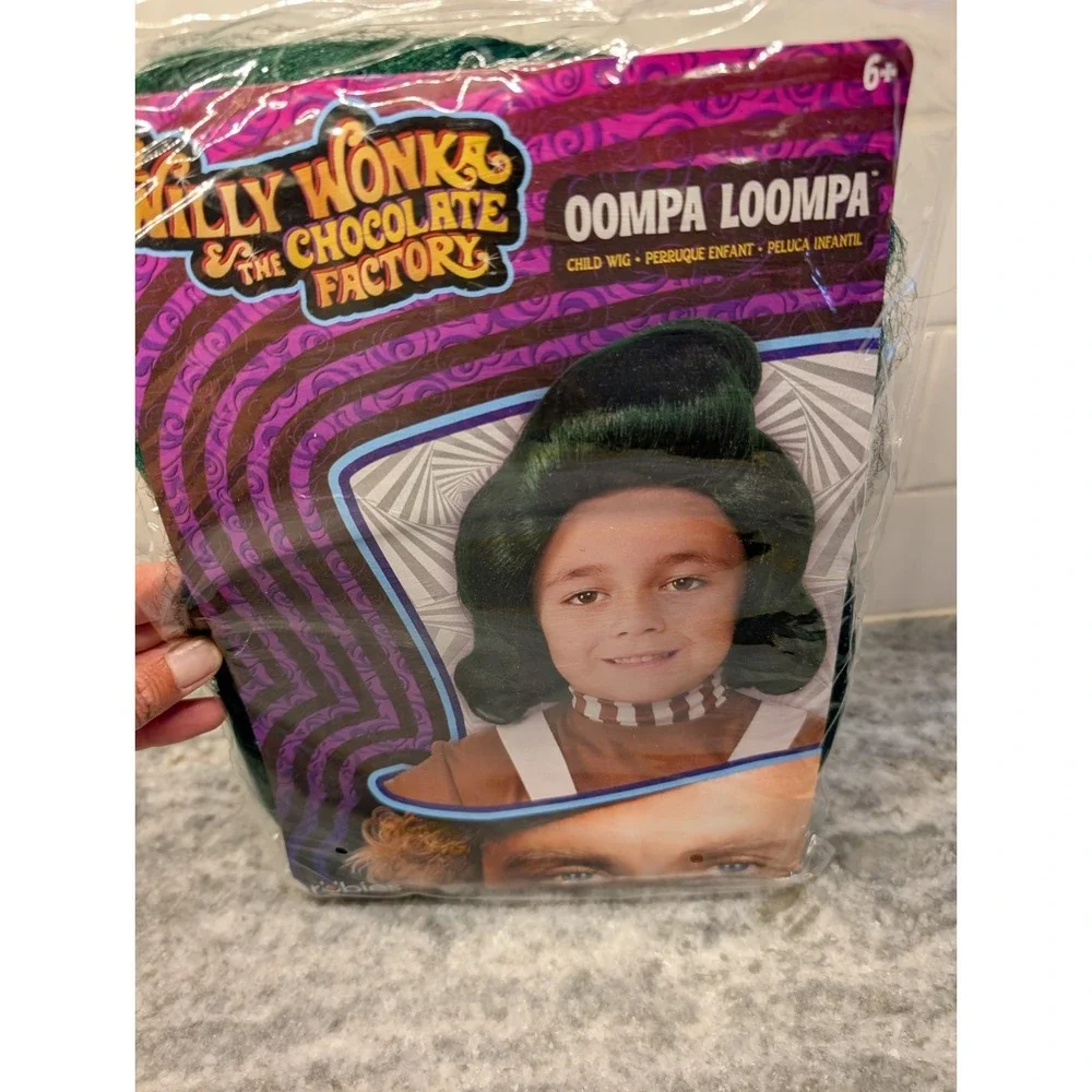 Willy Wonka And The Chocolate Factory Oompa Loompa Wig- Child 6+